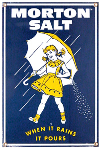 Девочка Morton Salt, 1912 г